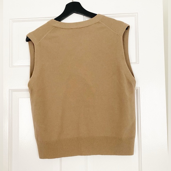 Vince Camel Button Sweater Vest - Picture 2 of 4